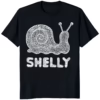 Shelly The Band Shelly Snail Shirt black official band tee