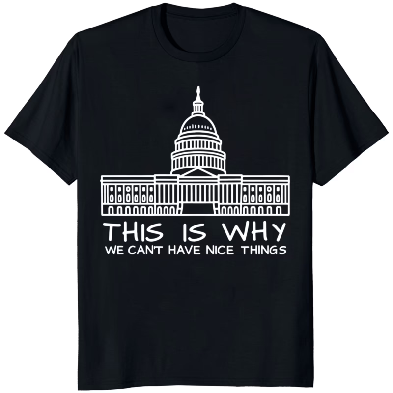 This Is Why We Cant Have Nice Things Shirt black variant bold slogan t-shirt