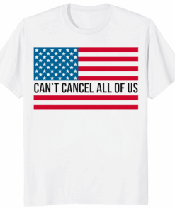 Tom MacDonald Cant Cancel All Of Us Shirt white t-shirt front view