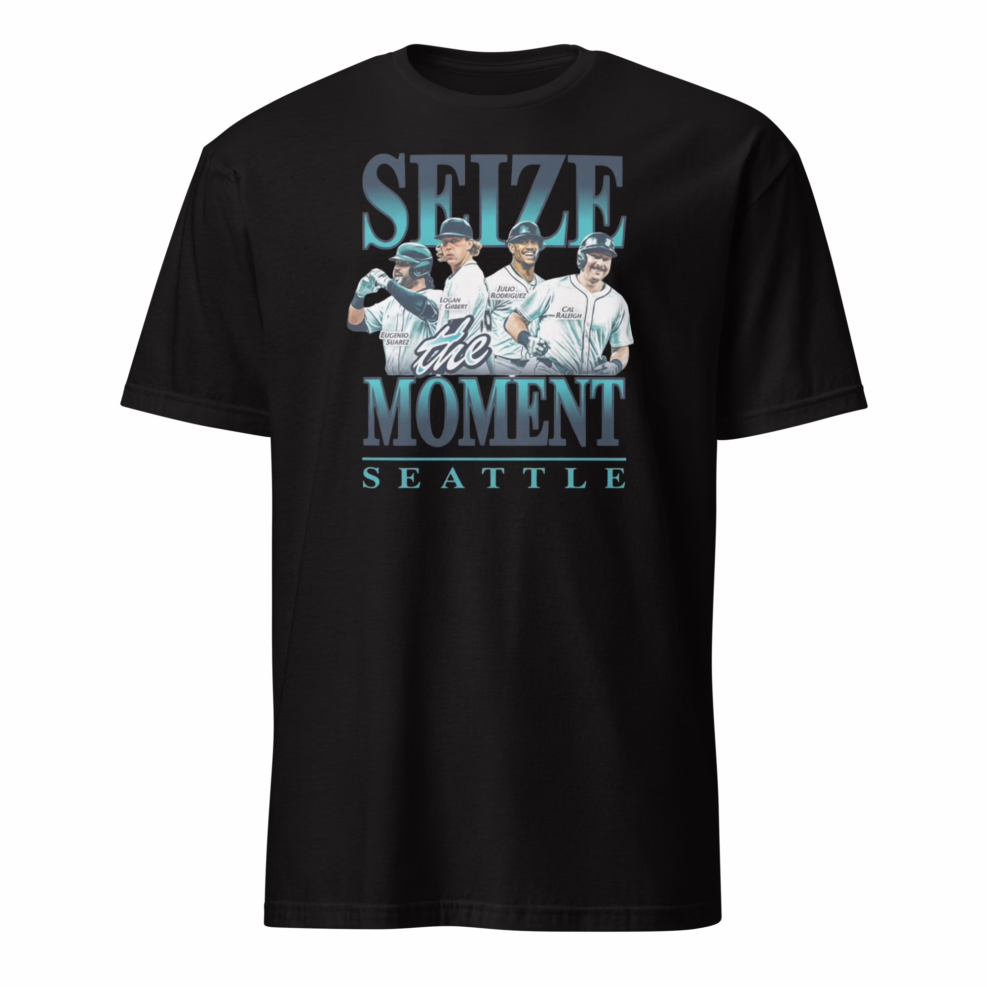 Seattle Mariners Seize The Moment Shirt 2 Seattle Mariners Seize The Moment Shirt black cotton unisex t-shirt
