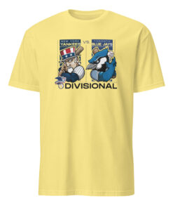 Official 2025 Yankees vs Blue Jays ALDS Division Series Shirt in Cornsilk
