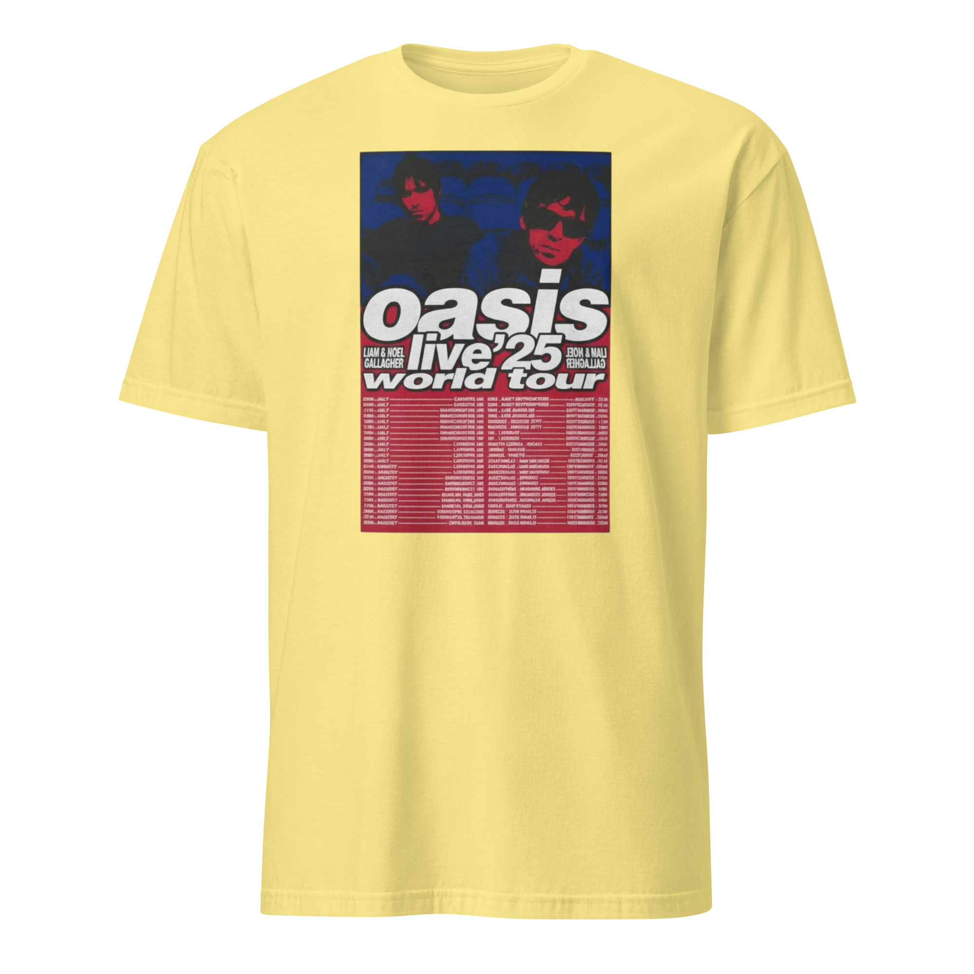 Oasis Live In 2025 World Tour Poster Shirt 6 Oasis Live In 2025 World Tour Poster Shirt - Image 6