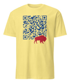 Shout QR Code Buffalo Bills Shirt cornsilk – Bills Mafia apparel