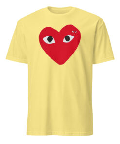 White and Red Heart Tee Worn by V on Below Deck Mediterranean 13 White and Red Heart Tee Worn by V on Below Deck Mediterranean cornsilk variant