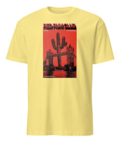 Red Rum Club Electric Brixton London 2025 Concert Poster Shirt 13 Red Rum Club Concert Poster Shirt 2025 – Cornsilk Color