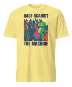 Cornsilk Portland Frog Anti-ICE Rage Against The Machine Shirt