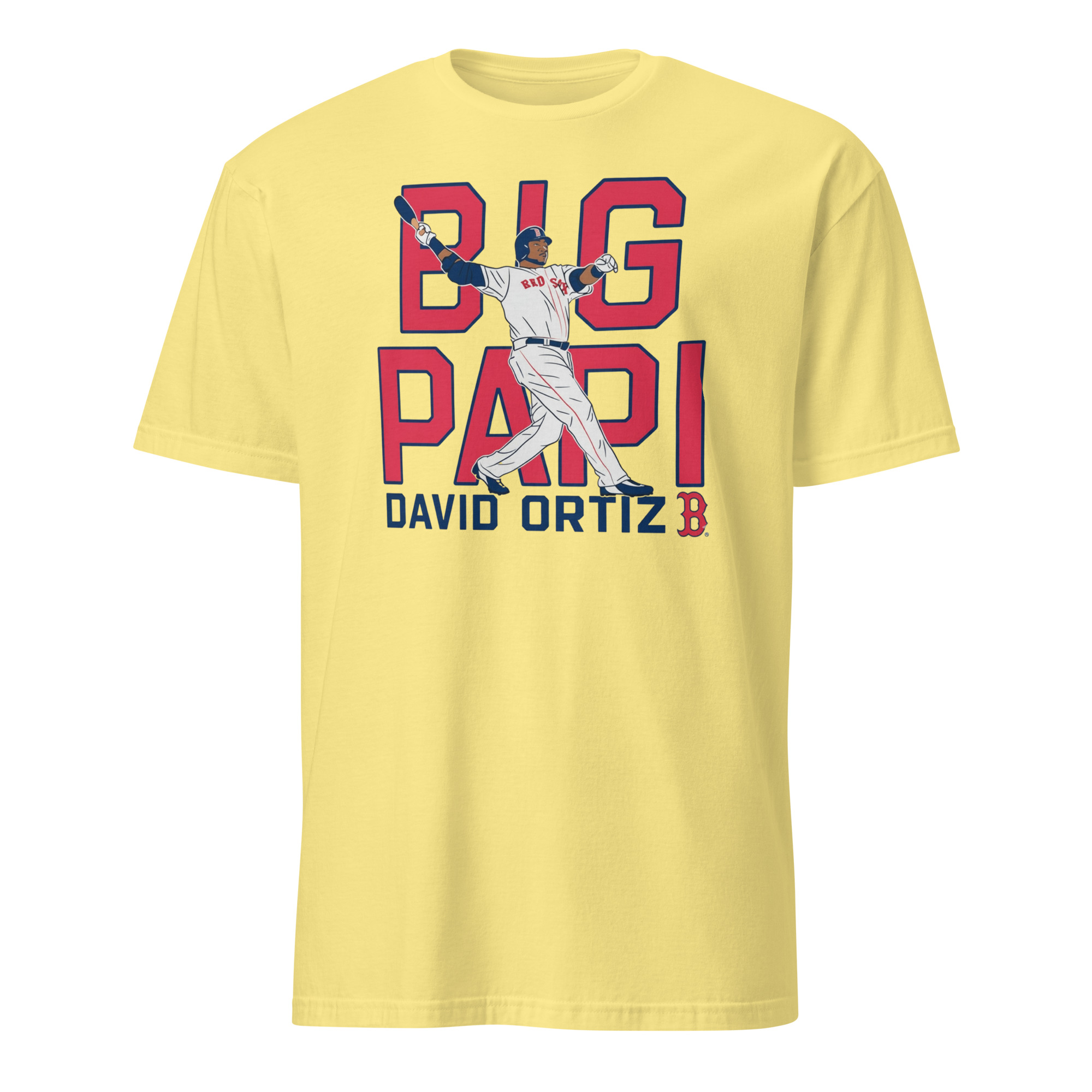 Big Papi David Ortiz Boston Red Sox Cooperstown Player Shirt 6 Big Papi David Ortiz Boston Red Sox Cooperstown Player Shirt in cornsilk