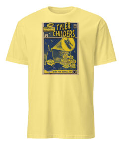 Tyler Childers Oct 10 Concert Tee in Cornsilk