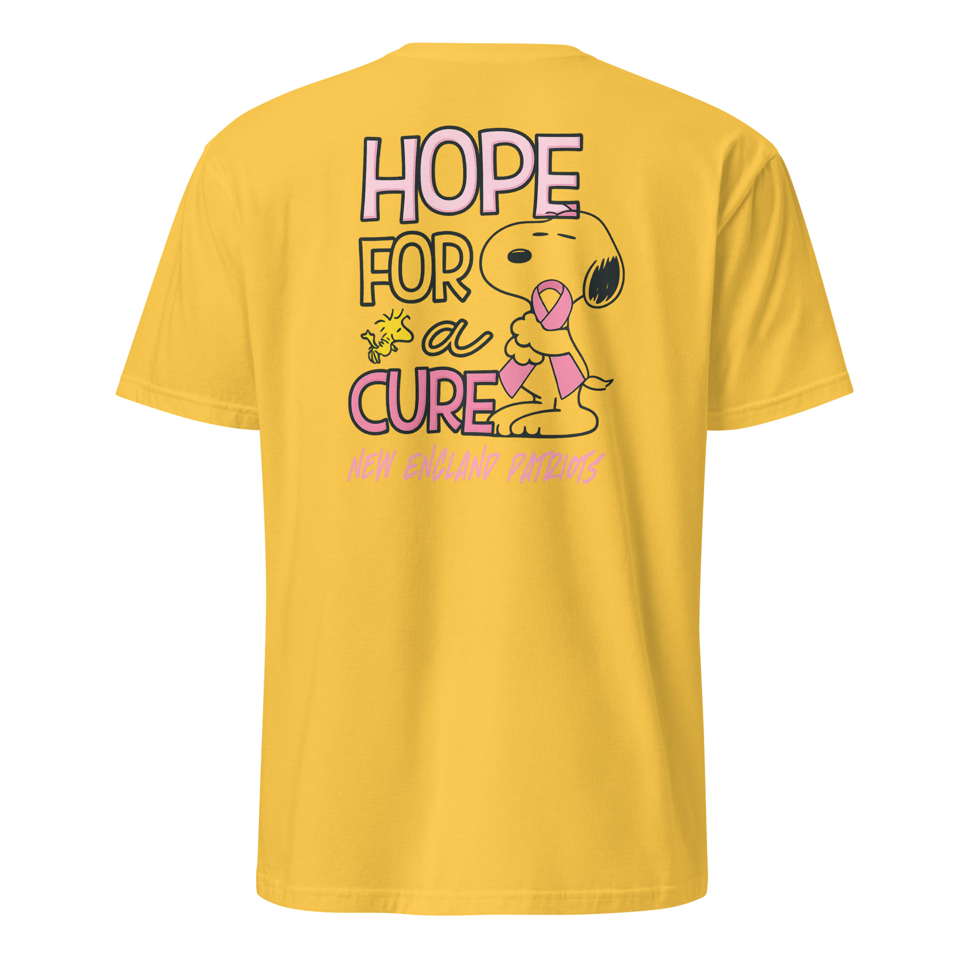 Snoopy New England Patriots Hope For A Cure Breast Cancer Shirt 5 Snoopy New England Patriots Hope For A Cure Breast Cancer Shirt - Image 5