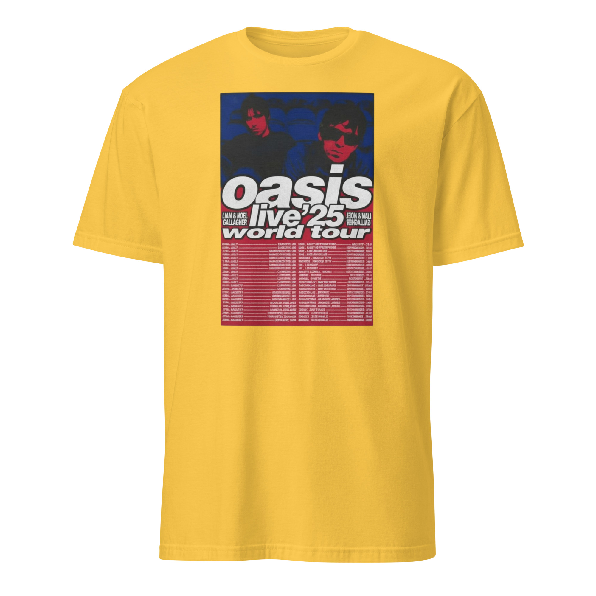 Oasis Live In 2025 World Tour Poster Shirt 2 Oasis Live In 2025 World Tour Poster Shirt - Image 2