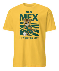 Official 2026 FIFA World Cup Mexico Mascot Shirt Daisy Yellow Variant