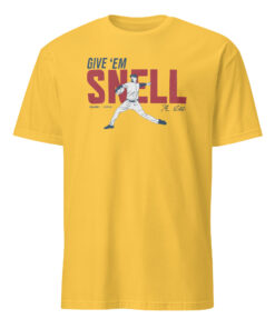 Los Angeles Dodgers Give Em Snell Baseball Shirt in Daisy Yellow
