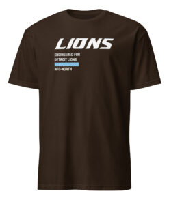 Engineered For Detroit Lions Shirt 10 Engineered For Detroit Lions Shirt Dark Chocolate – Durable Fan Tee