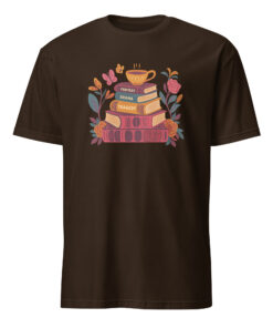 Fantasy Drama Tragedy (FDT) Anti-Trump Book Lover Shirt Dark Chocolate