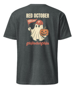 Phillies Halloween Red October Ghost Shirt 24 Phillies Halloween Red October Ghost Shirt