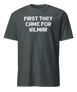 First They Came For Kilmar Abrego Garcia Shirt in dark heather