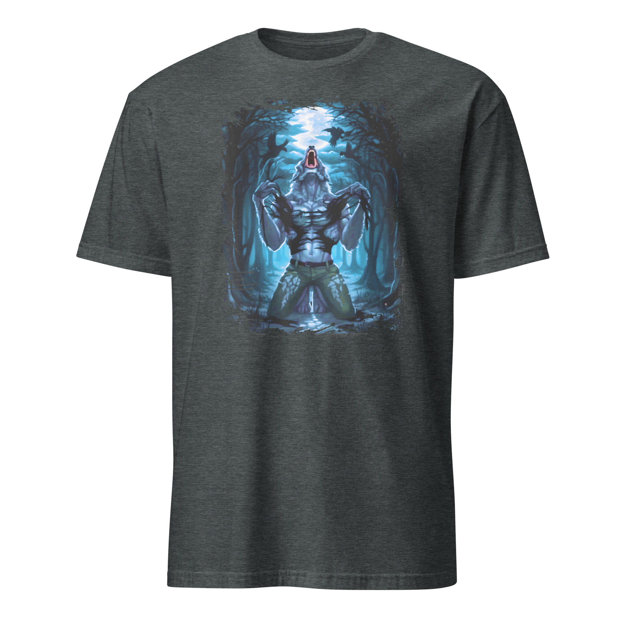 Wolf Ripping Shirt 4 Wolf Ripping Shirt meme dark heather tee