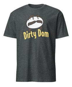 Dirty Dom Pringles Version Cartoon Shirt dark heather parody meme shirt