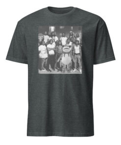 Portland Frog King Protest T Shirt 11 Portland Frog King Protest T Shirt in dark heather gray