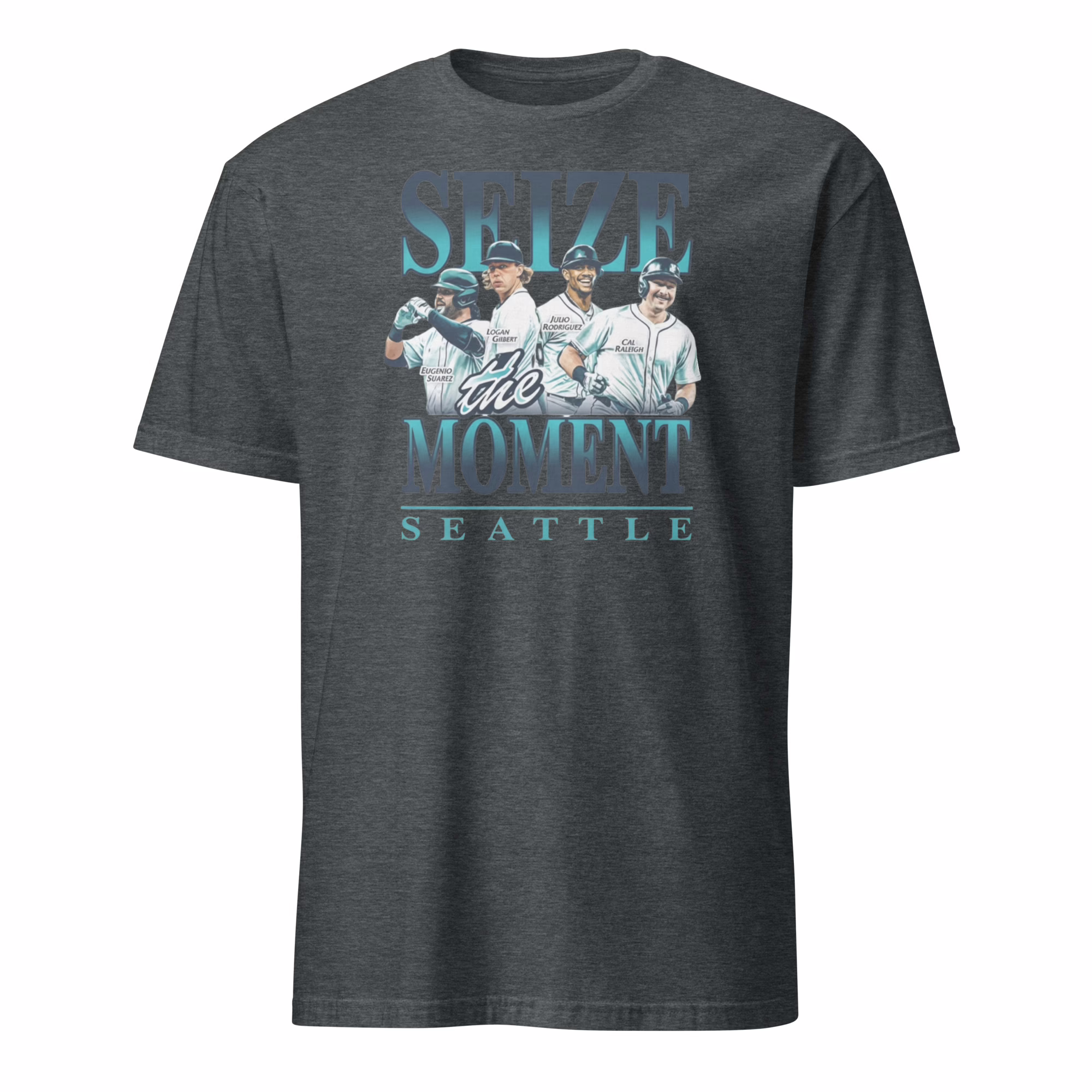 Seattle Mariners Seize The Moment Shirt 3 Seattle Mariners Seize The Moment Shirt dark heather blend fan tee