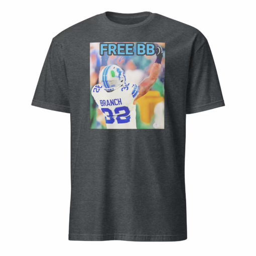 Katrina Free BB Detroit Lions Shirt dark heather fan tee