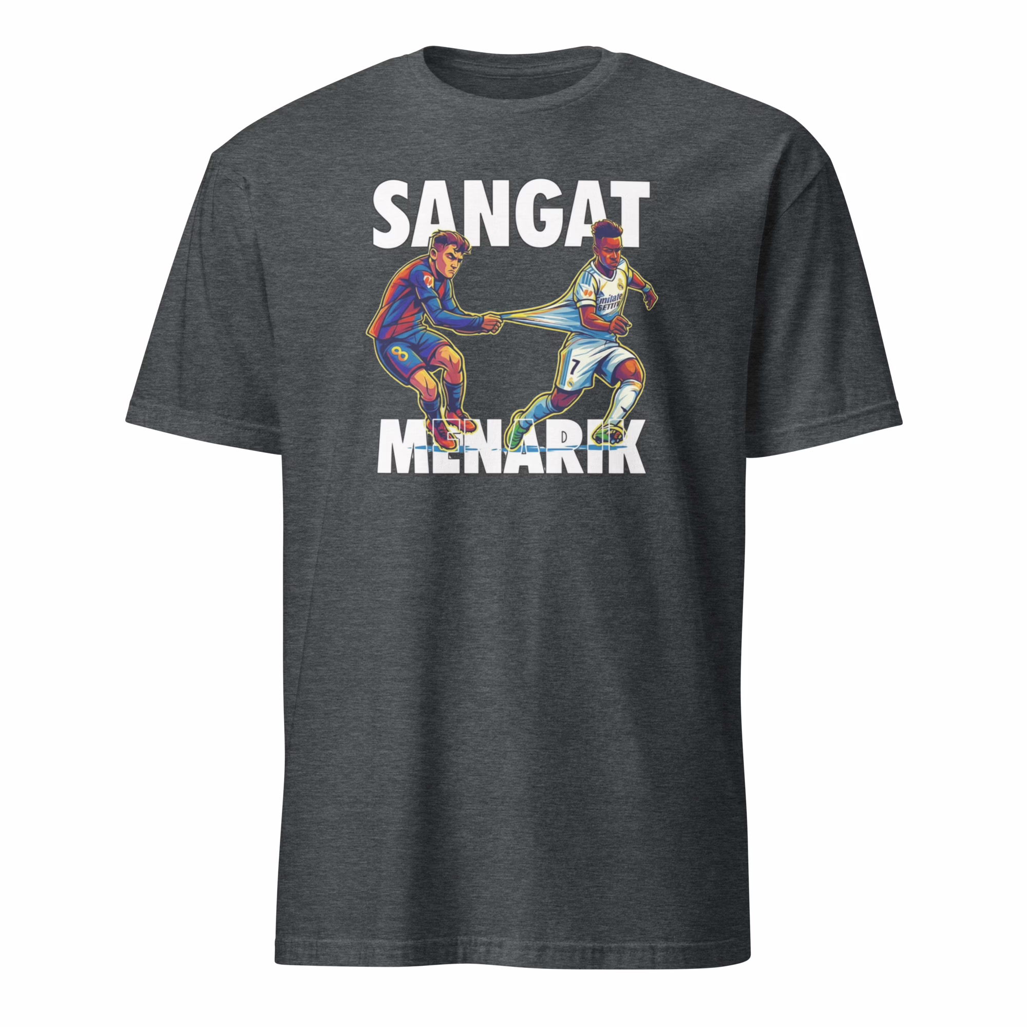 Pedri Pulling Vini Shirt 3 Pedri Pulling Vini Shirt heather cotton graphic t-shirt