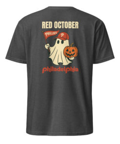 Phillies Halloween Red October Ghost Shirt 28 Phillies Halloween Red October Ghost Shirt