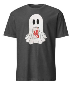 Diet Coke Ghost Shirt dark heather grey vintage Comfort Colors tee