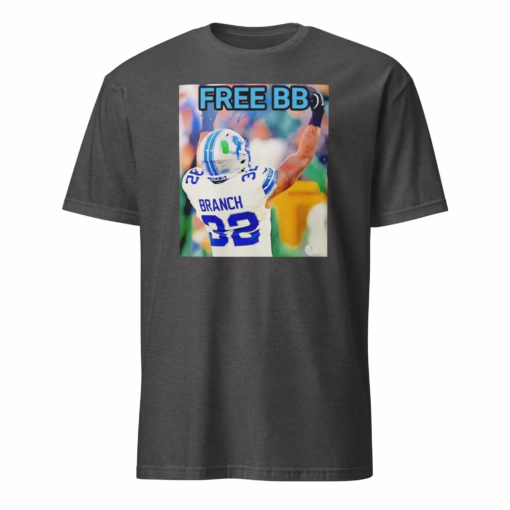 Katrina Free BB Detroit Lions Shirt dark heather grey unisex t-shirt