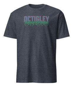 Heather navy Octigley Chicago Cubs Shirt