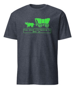 You Died Listening To RFK Jr Oregon Trail Shirt heather navy color