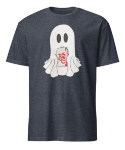 Diet Coke Ghost Shirt heather navy unisex ghost shirt