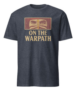 FSU On The Warpath Florida State Seminoles Shirt 14 FSU On The Warpath Florida State Seminoles Shirt in heather navy