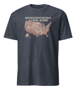 US Without Illegal Aliens Shirt Native Land Map Indigenous Pride Abolish ICE Tee 14 US Without Illegal Aliens Shirt Native Land Map Indigenous Pride Abolish ICE Tee heather navy