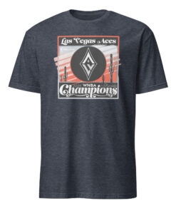 Heather Navy Las Vegas Aces 2025 Sunset Shirt