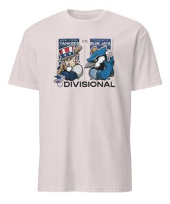 Official 2025 Yankees vs Blue Jays ALDS Division Series Shirt in Ice Grey