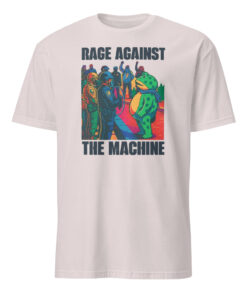 Ice Grey Portland Frog Anti-ICE Rage Against The Machine Shirt