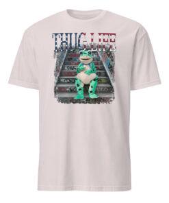 Thug Life Portland Frog Protest Shirt 12 Ice grey Thug Life Frog Protest Shirt