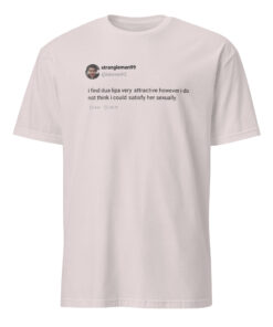 Strangleman99 Tweet Shirt 12 Ice Grey Strangleman99 Tweet Shirt – Subtle Meme Statement