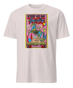 New York Guerilla Toss Brooklyn Bowl Poster Shirt 6 New York Guerilla Toss Brooklyn Bowl Poster Shirt ice grey edition