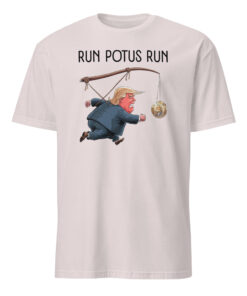 Trump Nobel Peace Prize Run Potus Run Shirt ice grey color