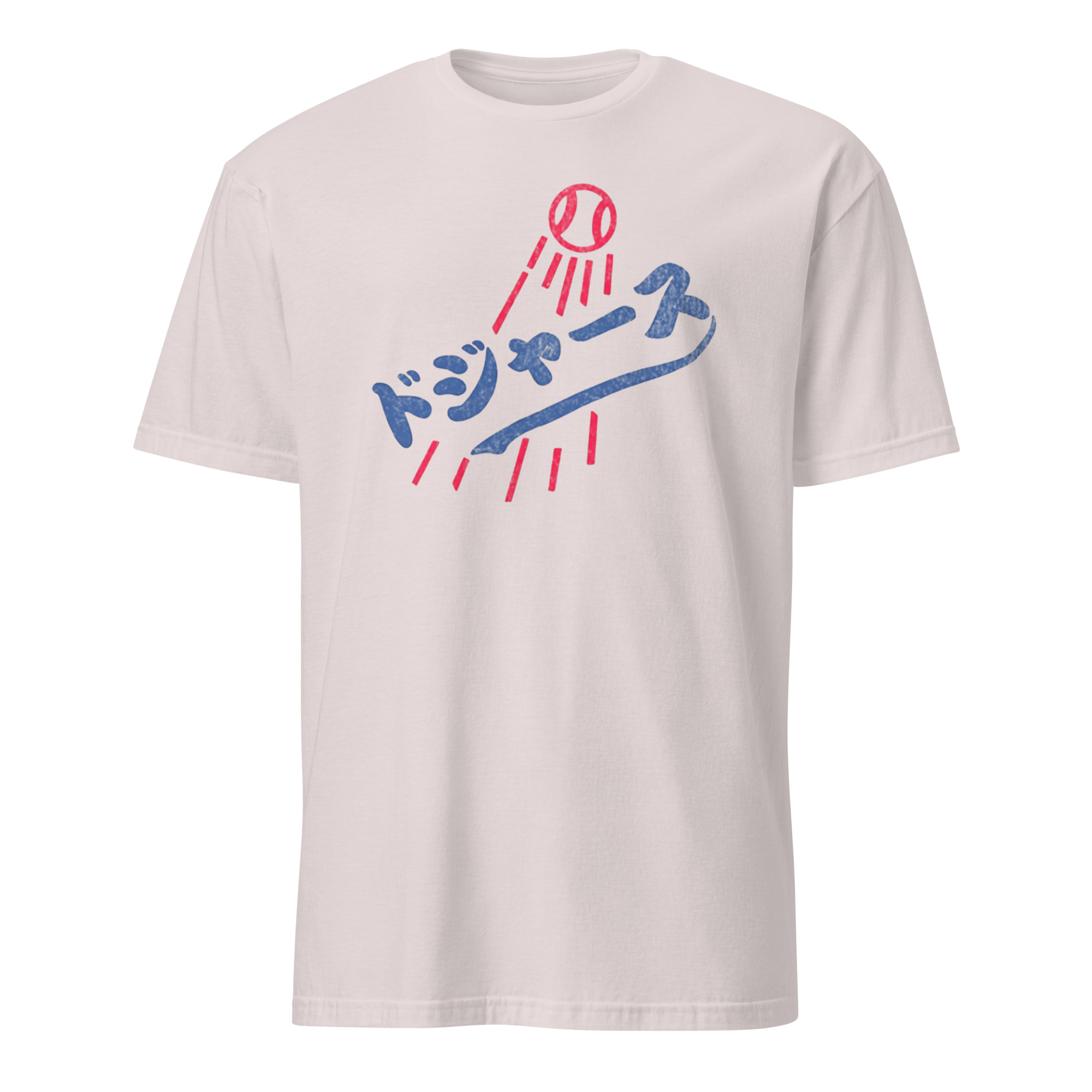 LA Dodgers Japanese Logo Shirt 3 LA Dodgers Japanese Logo Shirt in ice grey – Dodgers Japanese Logo T-Shirt
