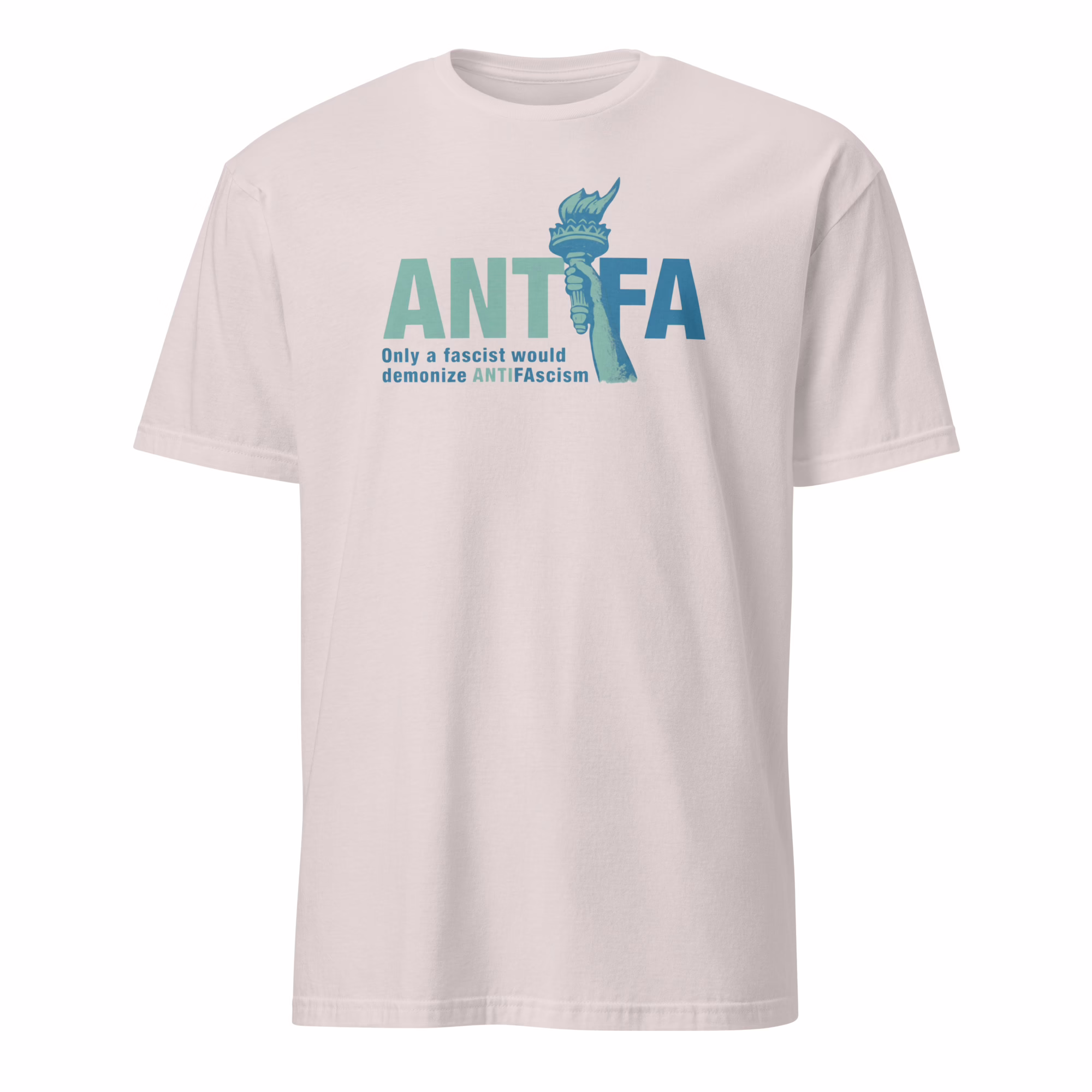 Antifa Only A Fascist Would Demonize ANTIFAscism Shirt 4 Antifa Only A Fascist Would Demonize ANTIFAscism Shirt ice grey variant