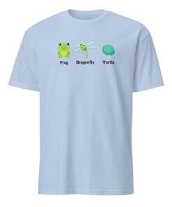 Frog Dragonfly Turtle FDT Anti Trump Shirt 7 Frog Dragonfly Turtle FDT Anti Trump Shirt Light Blue