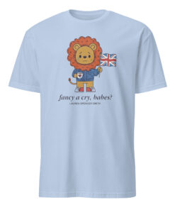 Lauren Spencer Smith Fancy A Cry Babes Shirt 9 Lauren Spencer Smith Fancy A Cry Babes Shirt in light blue