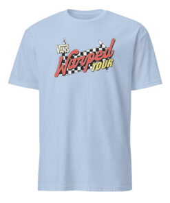 Vans Warped Tour Exclusive Shirt 10 Vans Warped Tour Exclusive Shirt Light Blue