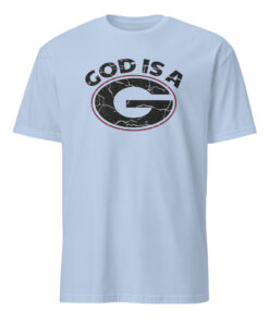 God Is A G Shirt 10 Light blue God Is A G Shirt – Fresh faith-based apparel