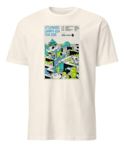 Littlefingers Asia Tour 2025 Poster Shirt natural color