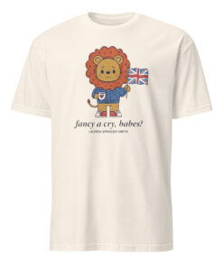 Lauren Spencer Smith Fancy A Cry Babes Shirt 13 Lauren Spencer Smith Fancy A Cry Babes Shirt in natural off-white tone