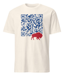 Shout QR Code Buffalo Bills Shirt natural – vintage Buffalo football tee